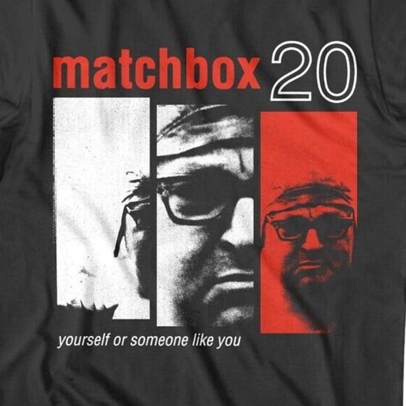 Matchbox Twenty Yourself Or Someone Like You Alt Rock Album Concert Tour T Shirt - Picture 2 of 5